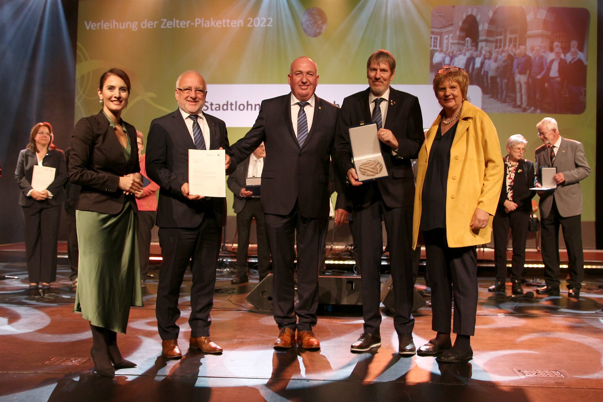 Übergabe der Zelter-Plakette in Arnsberg am 16. Oktober 2022